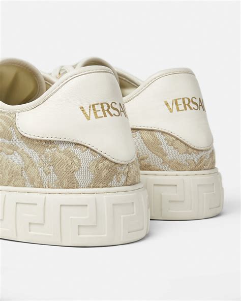 versace barocco greca sneakers|Versace greca barocco print sneakers.